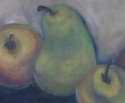 Green Pears with Apples (detail)